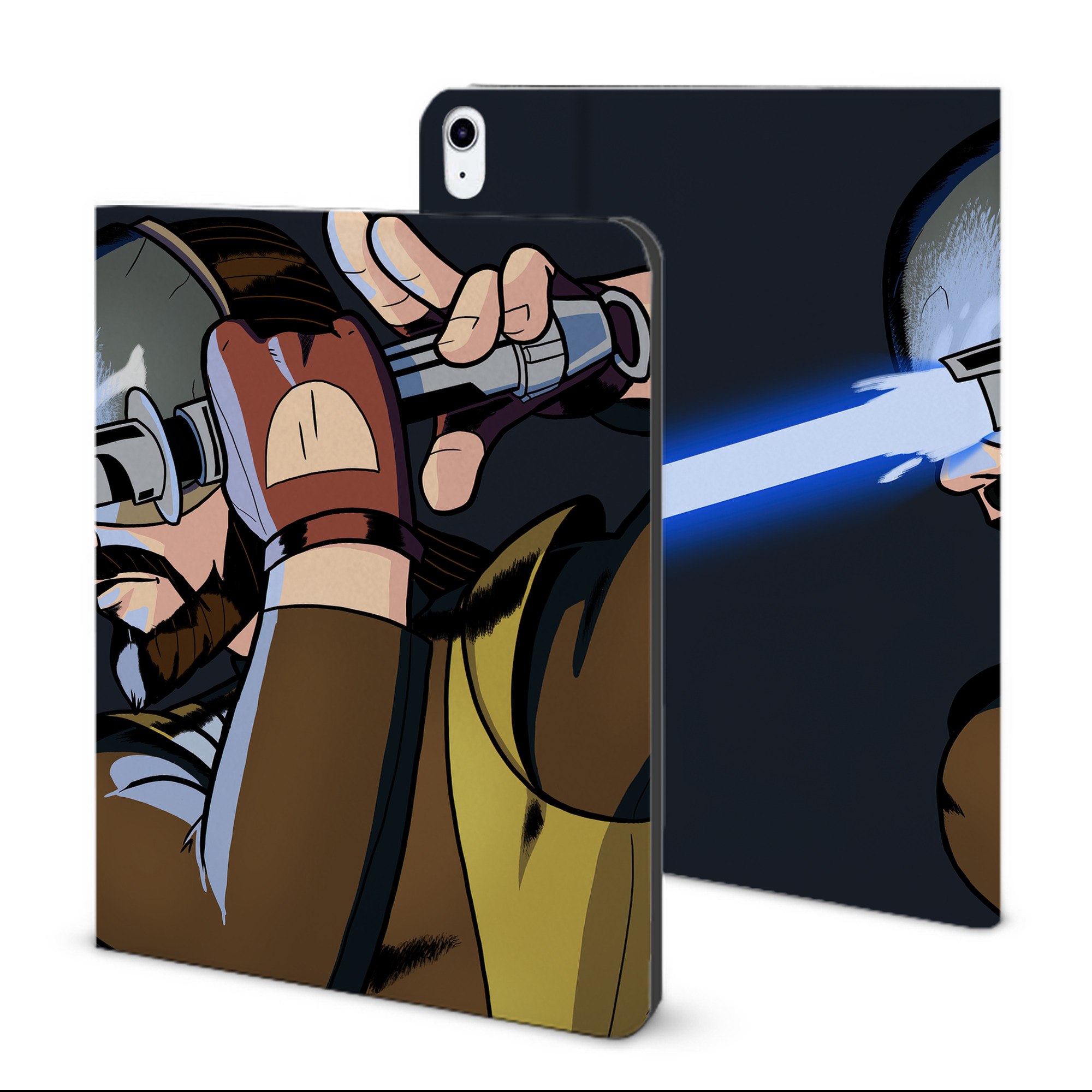 （画像用） スター・ウォーズ Star Wars IPad ケース ブック型 PUレザー TPU 耐衝撃 軽量 薄型 ペン収納なし 全面保護 IPad 各モデル対応